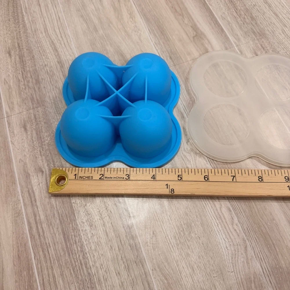 Cooking Tool,4 Holes‎ Food Grade Egg Bite Mold Egg
